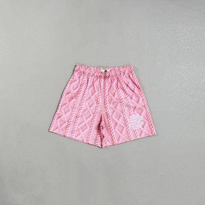 AURORA WASH SHORTS 'Pink Knit'
