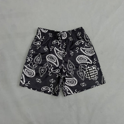 AURORA WASH SHORTS 'Onyx Bandana'