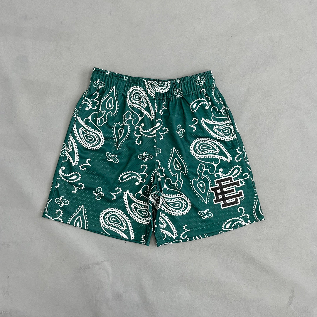 AURORA WASH SHORTS 'Olive Bandana'