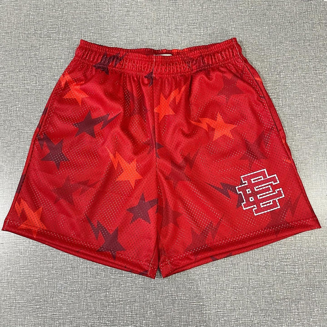 AURORA WASH SHORTS 'Blaze Red'