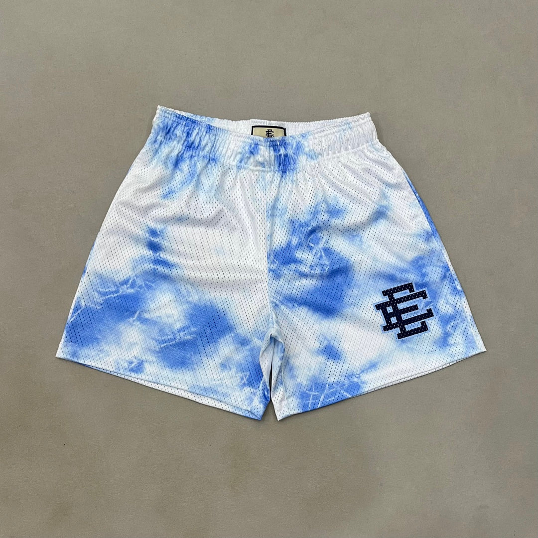 AURORA WASH SHORTS 'Blue Dye White'