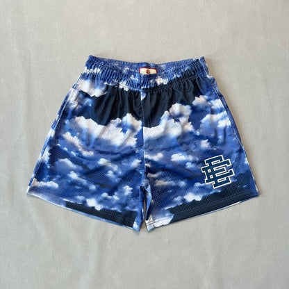 AURORA WASH SHORTS 'Blue Mark Sky'