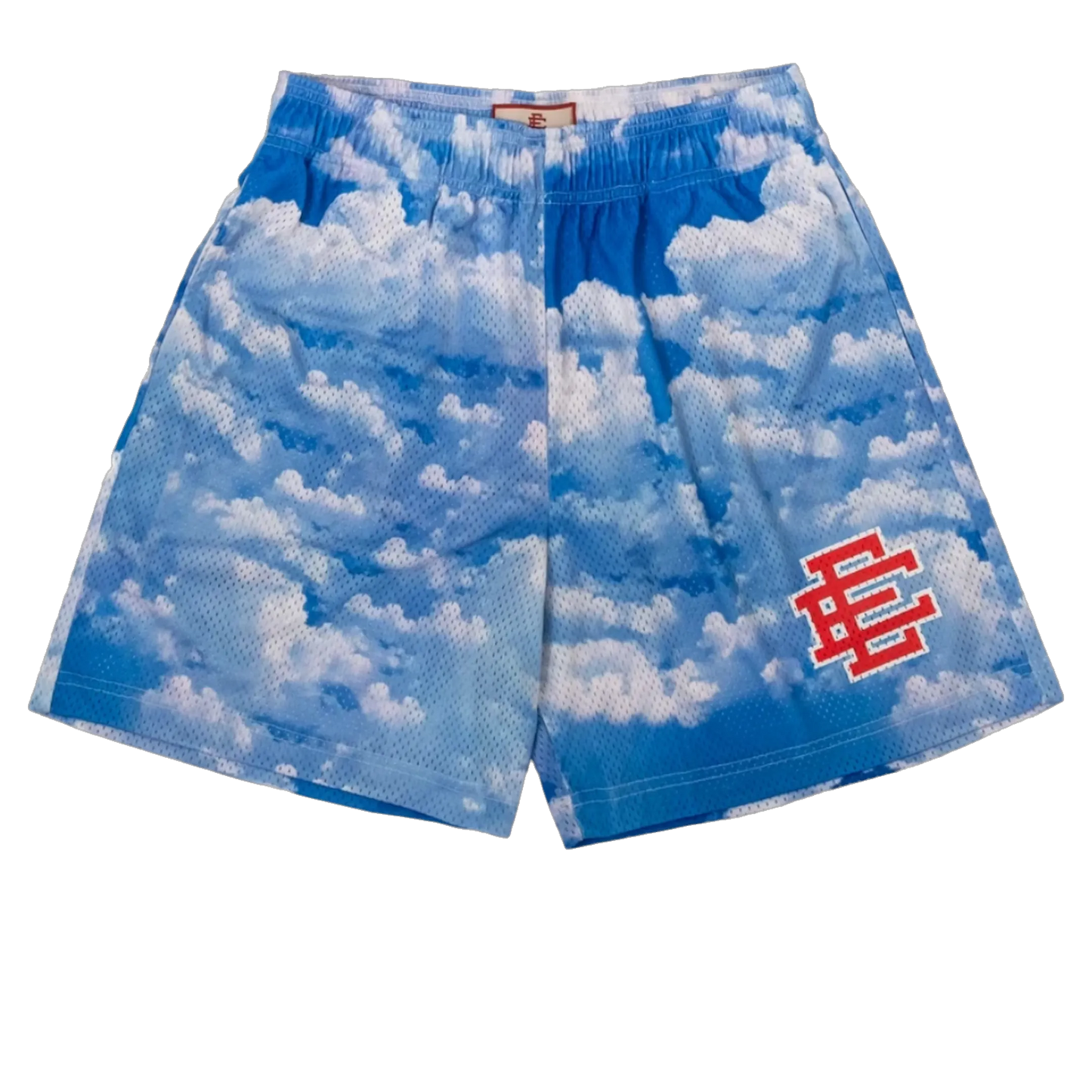 AURORA WASH SHORTS 'Red Mark Sky'