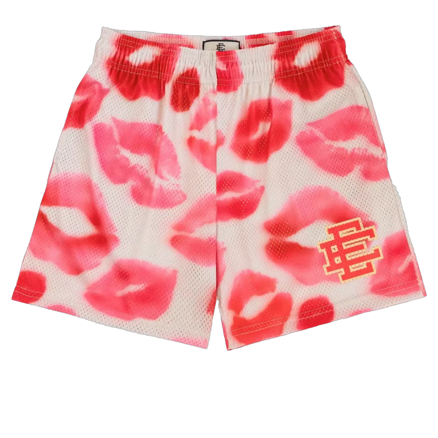 AURORA WASH SHORTS 'Kiss Print White'