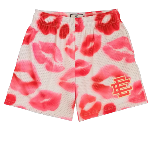 AURORA WASH SHORTS 'Kiss Print White'