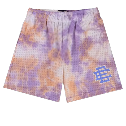 AURORA WASH SHORTS 'Violet Check'