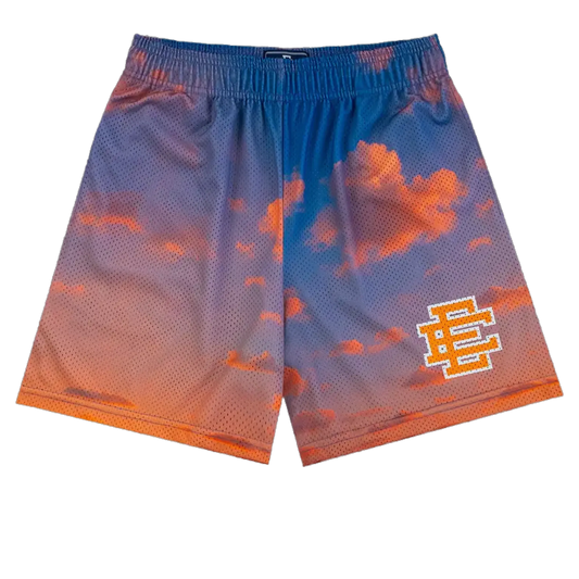 AURORA WASH SHORTS 'Mesh Sunset'
