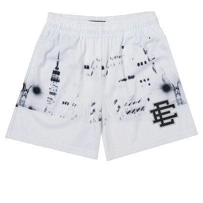 AURORA WASH SHORTS 'Skyline White'