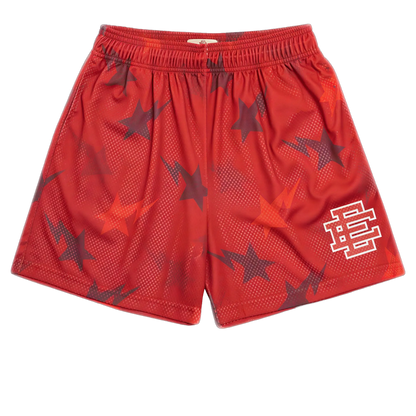 AURORA WASH SHORTS 'Blaze Red'