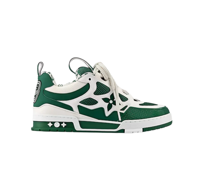 CHUNKY SKATE TRAINER “White Green”