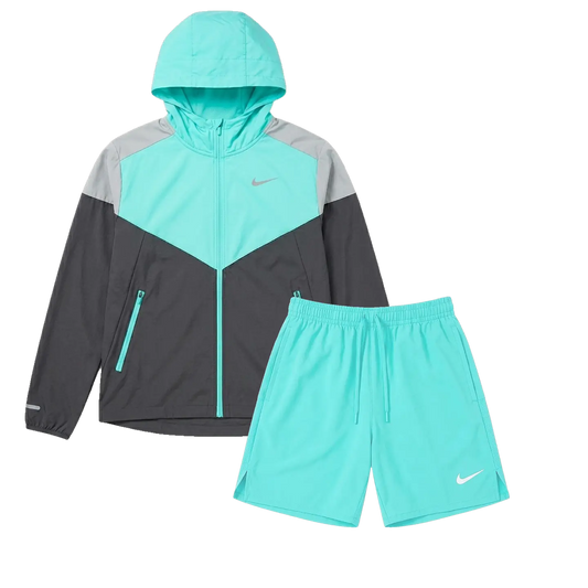 MILER WINDBREAKER SET "Green / Black"