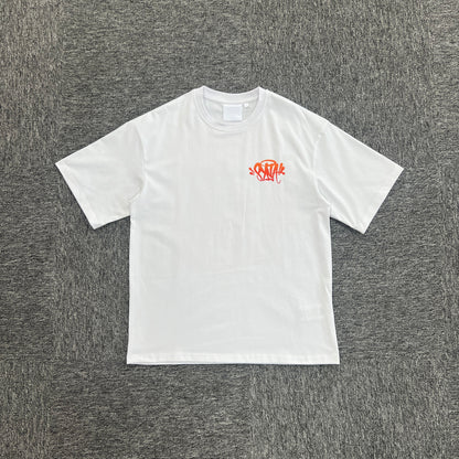 UTILITY GRAPHIC TEE “Fire White”