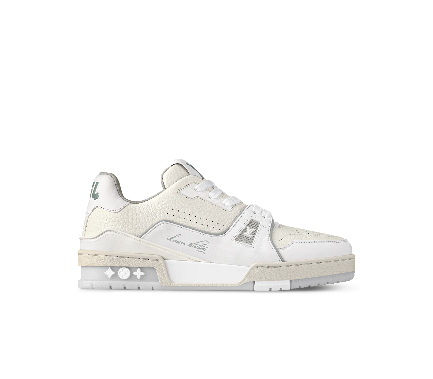 CHUNKY SKATE TRAINER “White Gray”