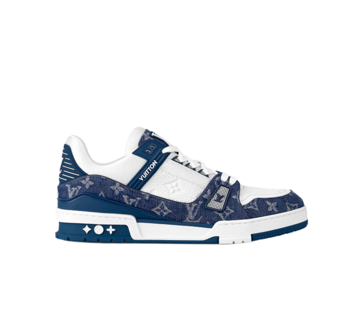 CHUNKY SKATE TRAINER “Blue Denim”