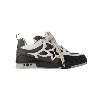 CHUNKY SKATE TRAINER “White Black”