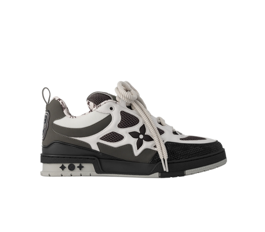 CHUNKY SKATE TRAINER “White Black”