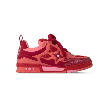 CHUNKY SKATE TRAINER “Fire Red”