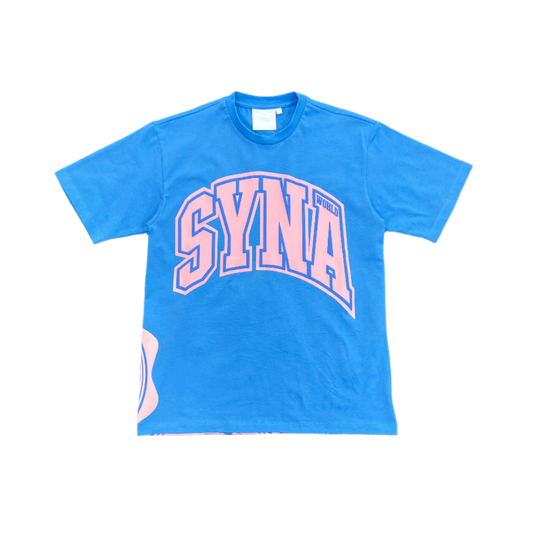 UTILITY GRAPHIC TEE “Pink Blue”