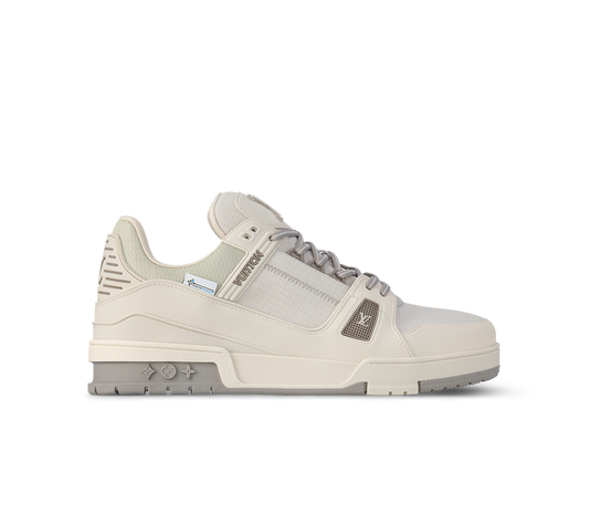 CHUNKY SKATE TRAINER “White Beige”