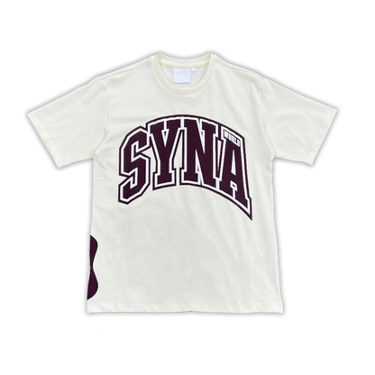 UTILITY GRAPHIC TEE “Burgundy Creme”