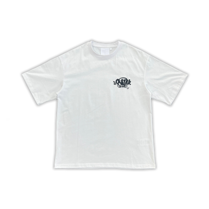 UTILITY GRAPHIC TEE “Forgive Me White”