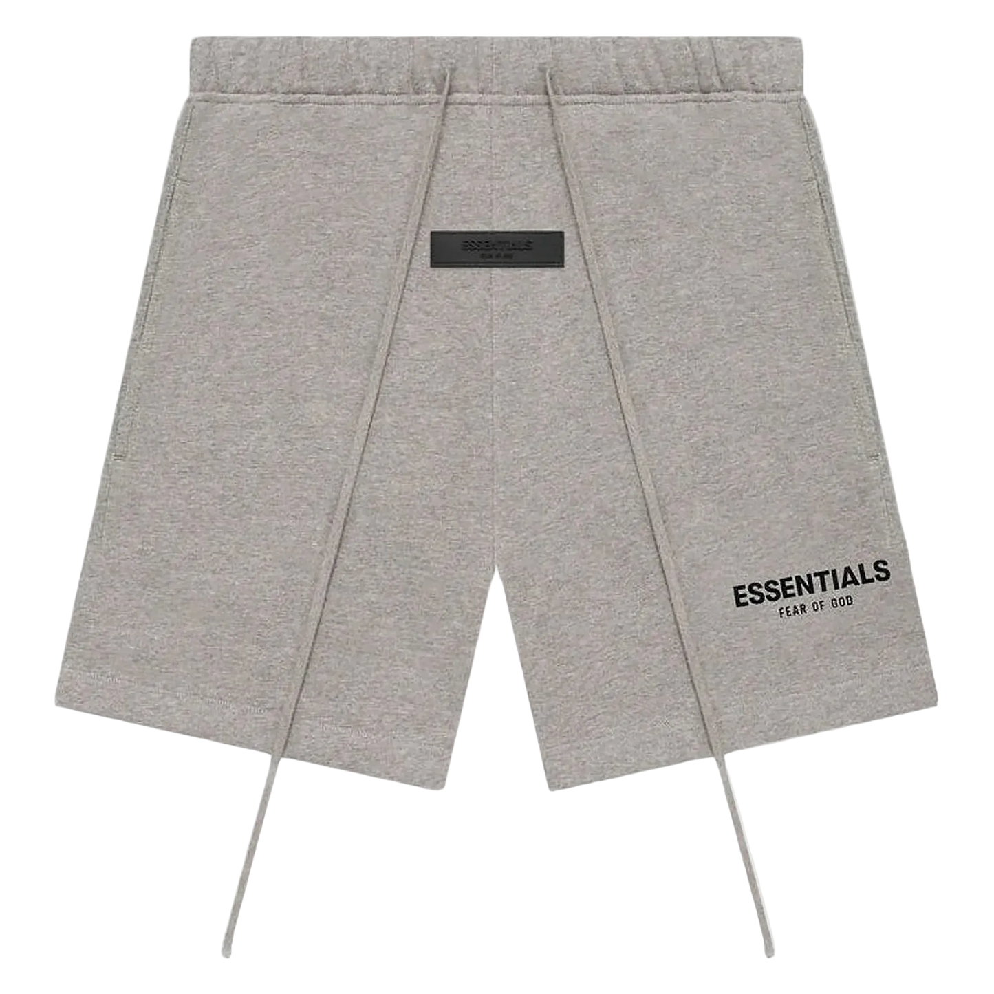 Essentials Inspired Sweatshorts "Dark Oatmeal" (SS22) - front view