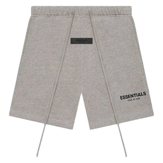 Essentials Inspired Sweatshorts "Dark Oatmeal" (SS22) - front view