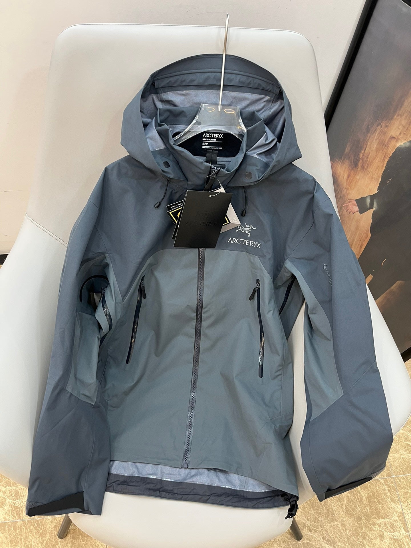CLIMBERS WINDSHELL “Microchip Grey”