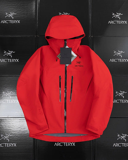 CLIMBERS WINDSHELL “Casper Red”