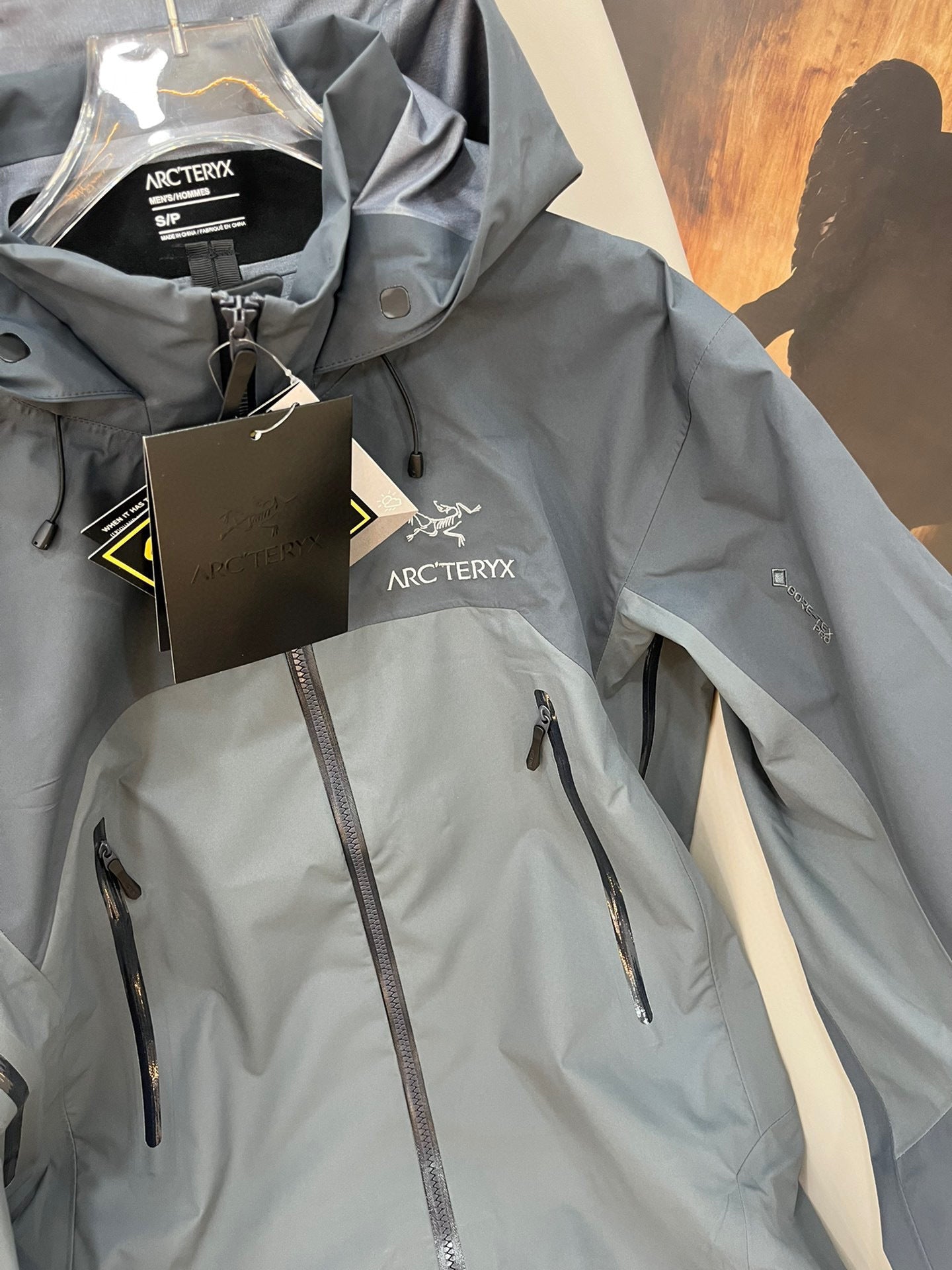 CLIMBERS WINDSHELL “Microchip Grey”