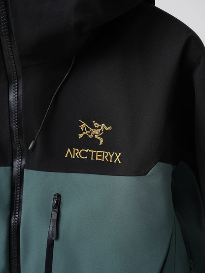 CLIMBERS WINDSHELL “Black Green”