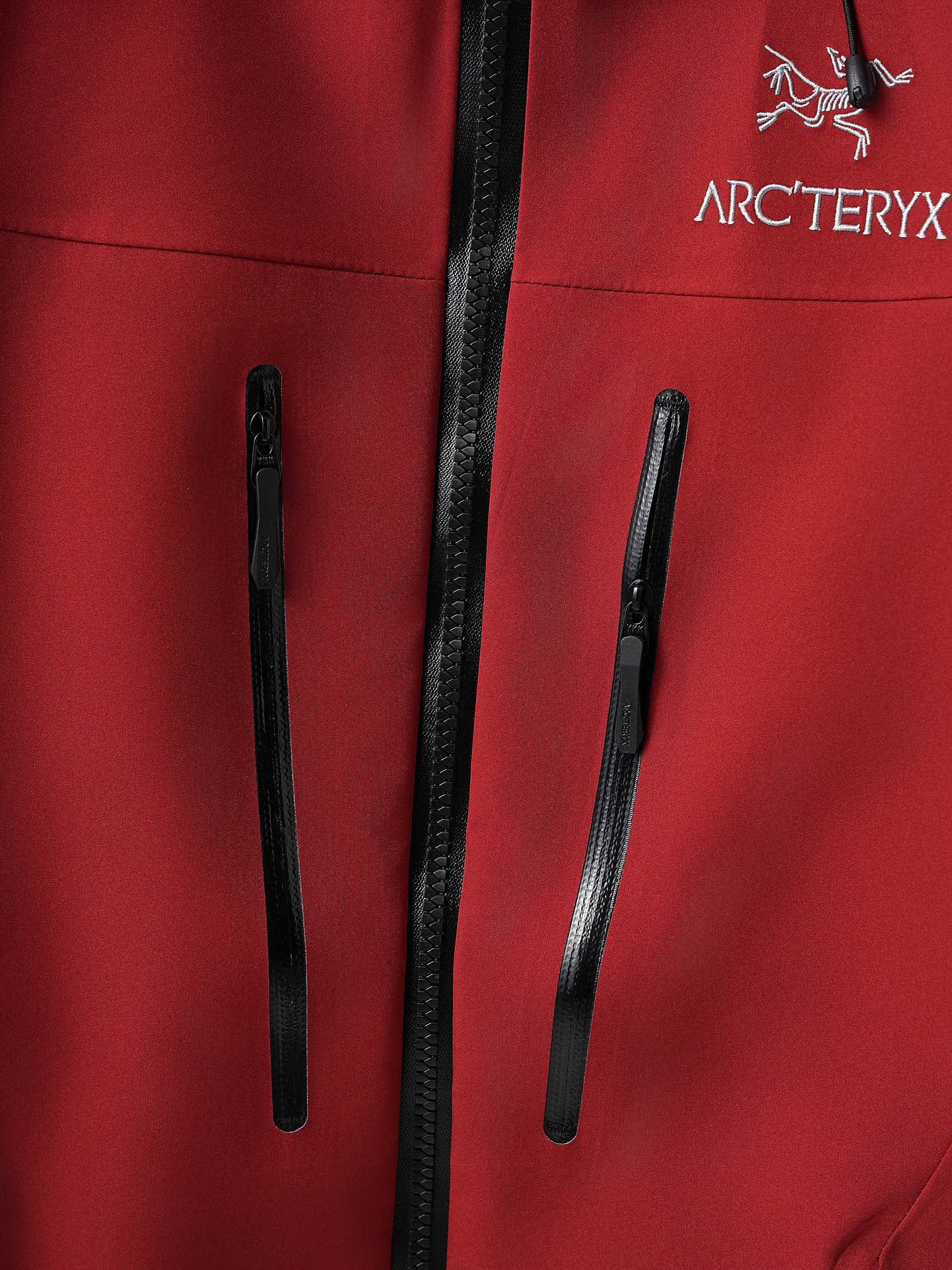 CLIMBERS WINDSHELL “Bordeaux Red”