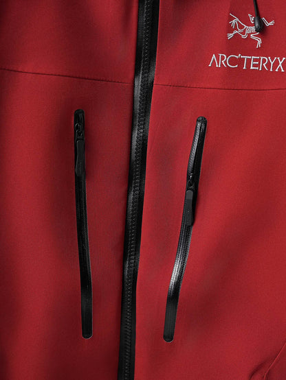 CLIMBERS WINDSHELL “Bordeaux Red”