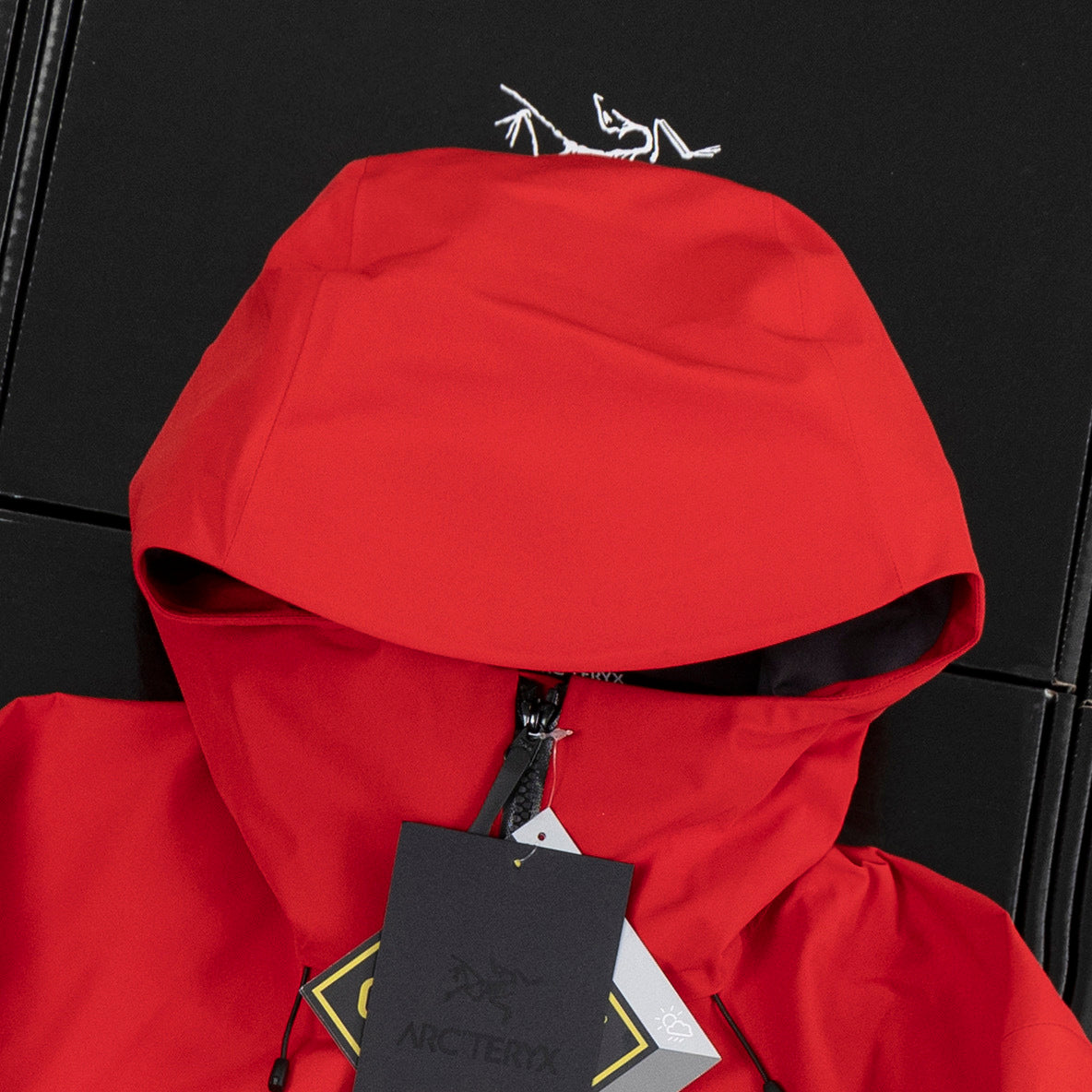 CLIMBERS WINDSHELL “Casper Red”