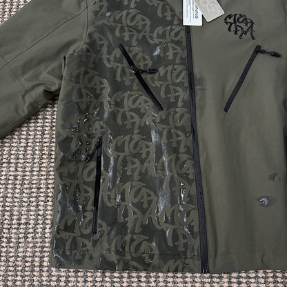 MONOGRAM SHELL JACKET “Green”