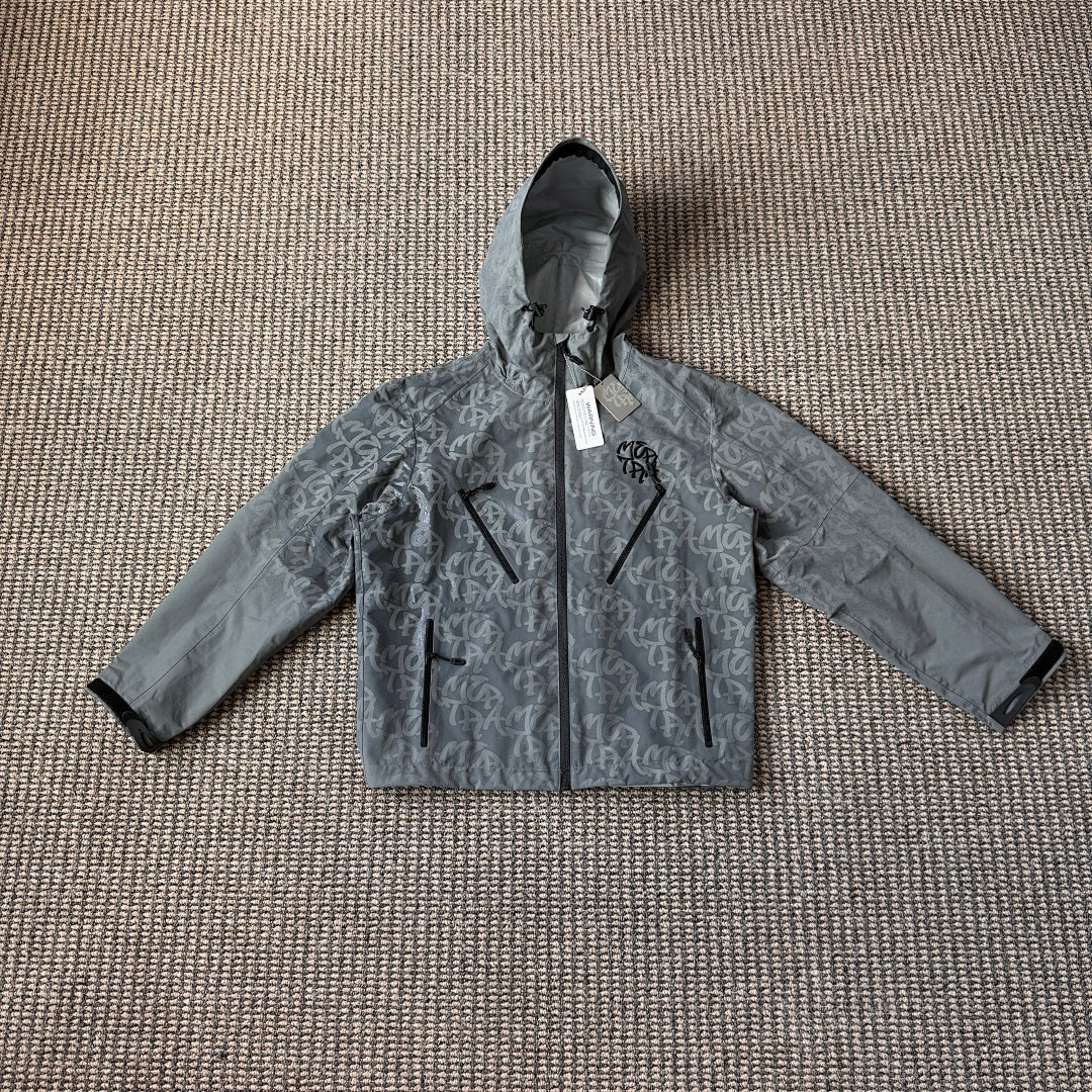 MONOGRAM SHELL JACKET “Slate”