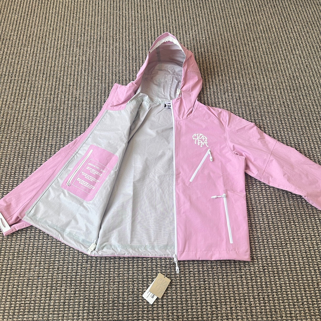 MONOGRAM SHELL JACKET “Pink”