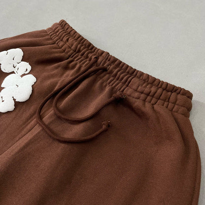 WASHED INDIGO SET “Brown”