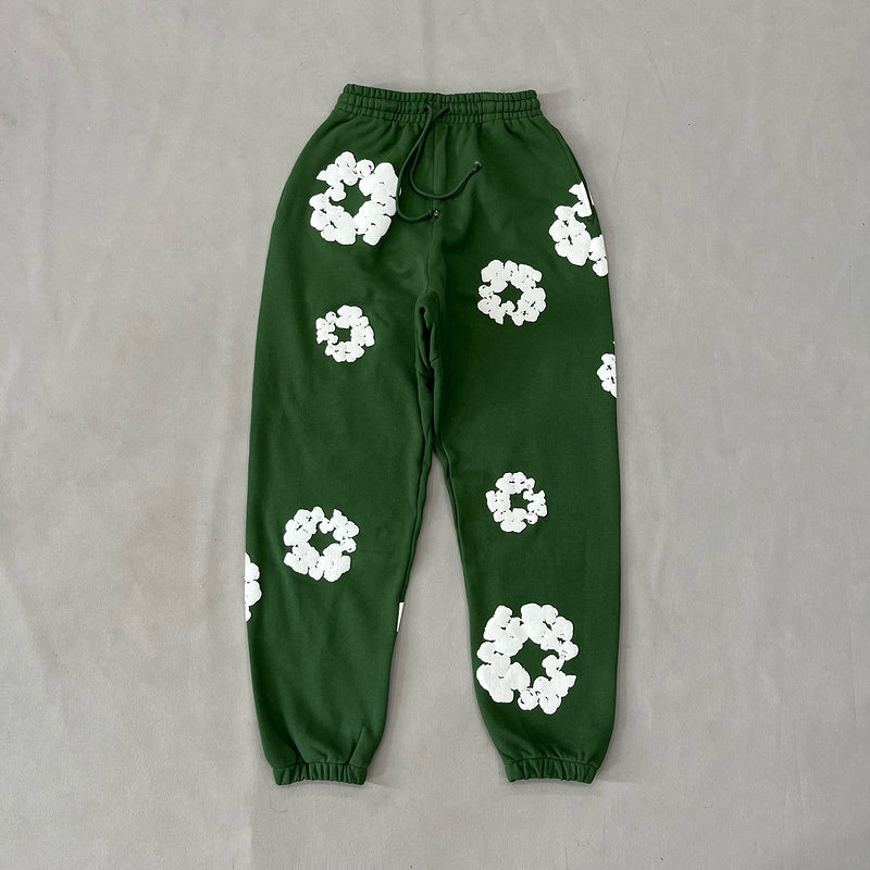 WASHED INDIGO SET “Green”