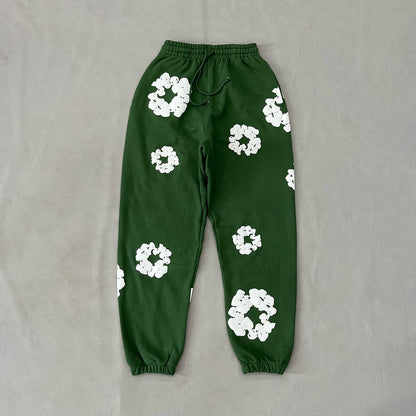 WASHED INDIGO SET “Green”