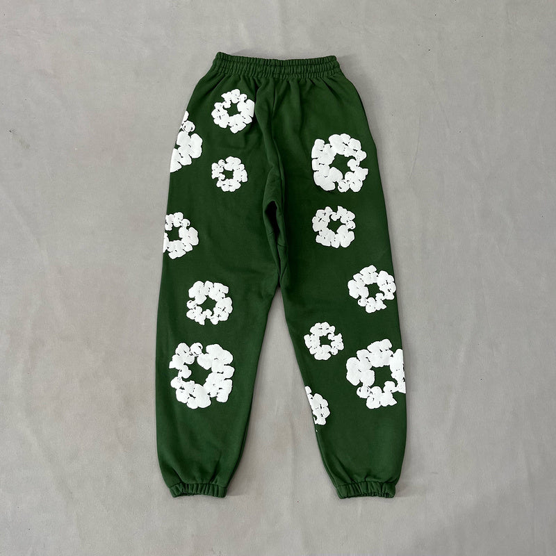 WASHED INDIGO SET “Green”