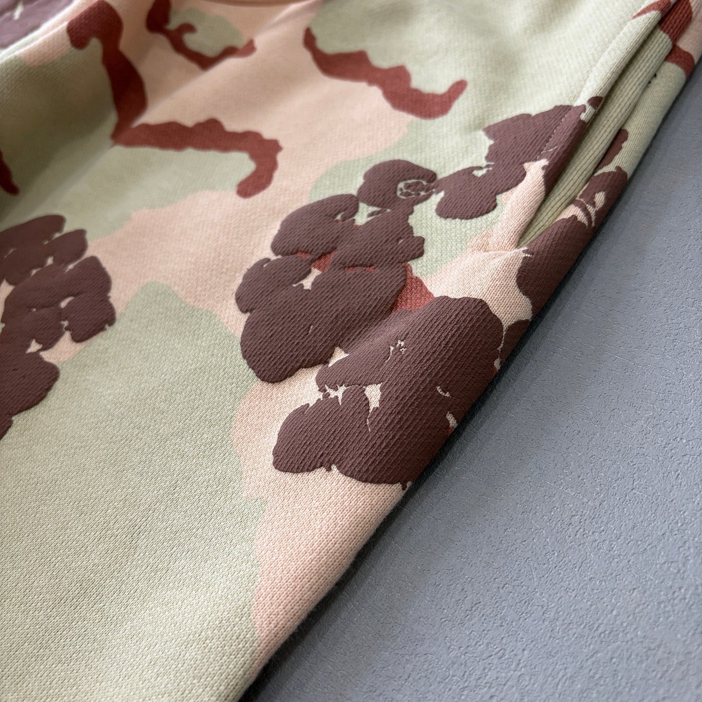 WASHED INDIGO SET “Camo Tan”