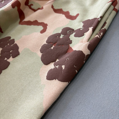 WASHED INDIGO SET “Camo Tan”