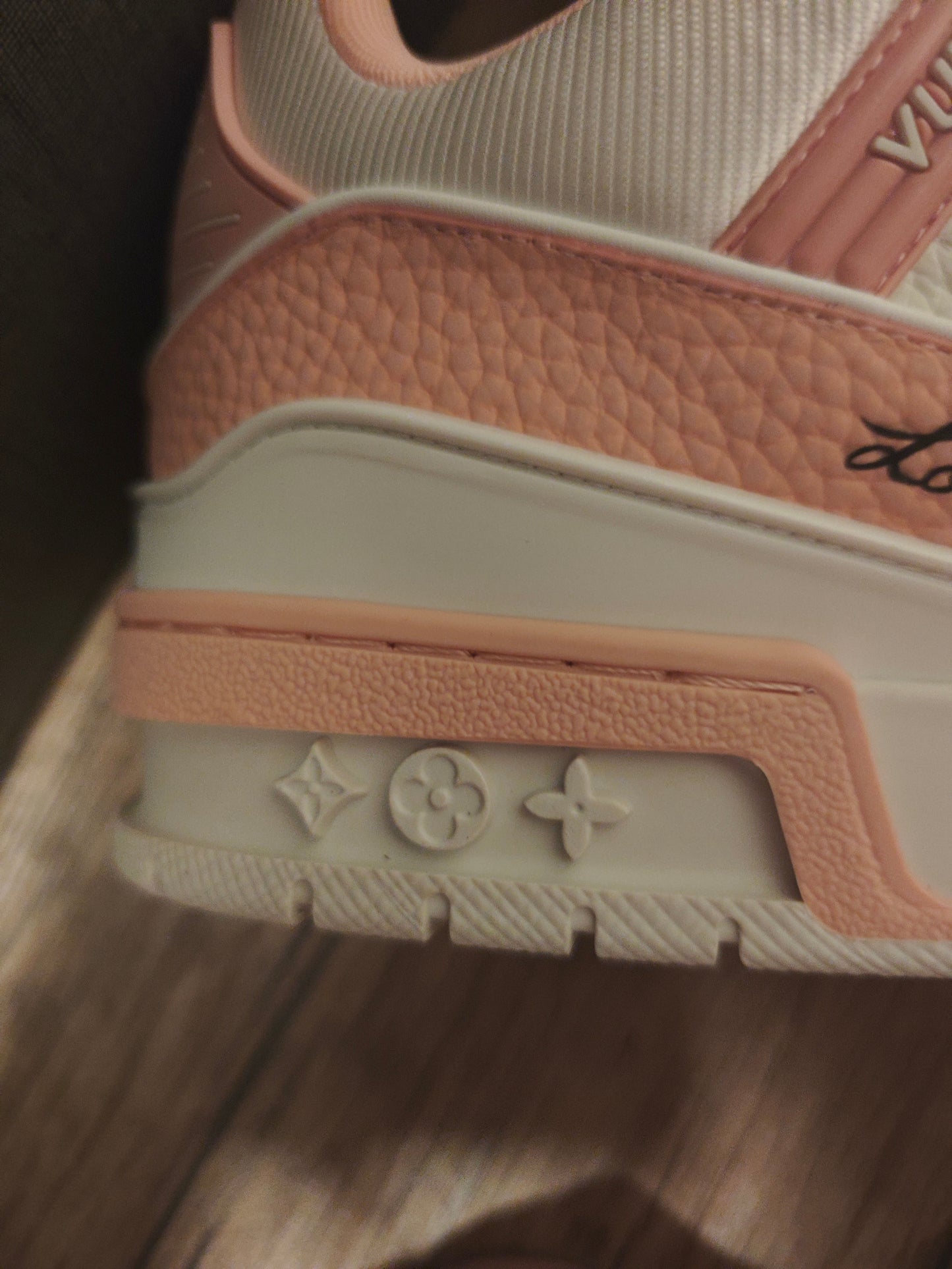 CHUNKY SKATE TRAINER “Pink”