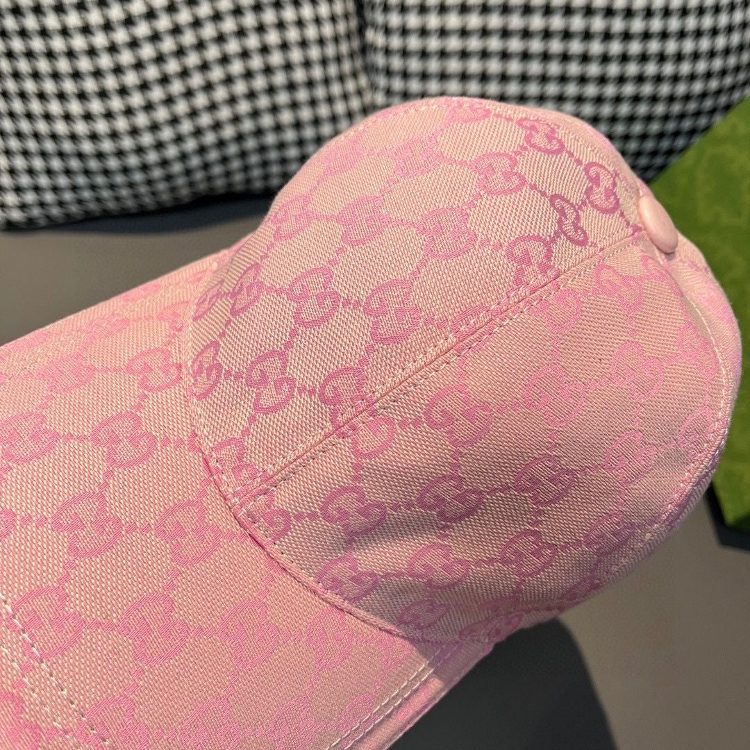 MONOGRAM FIELD CAP “Blush”
