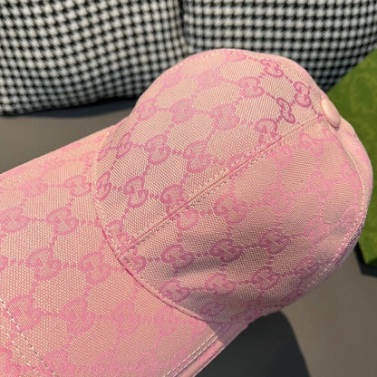 MONOGRAM FIELD CAP “Blush”