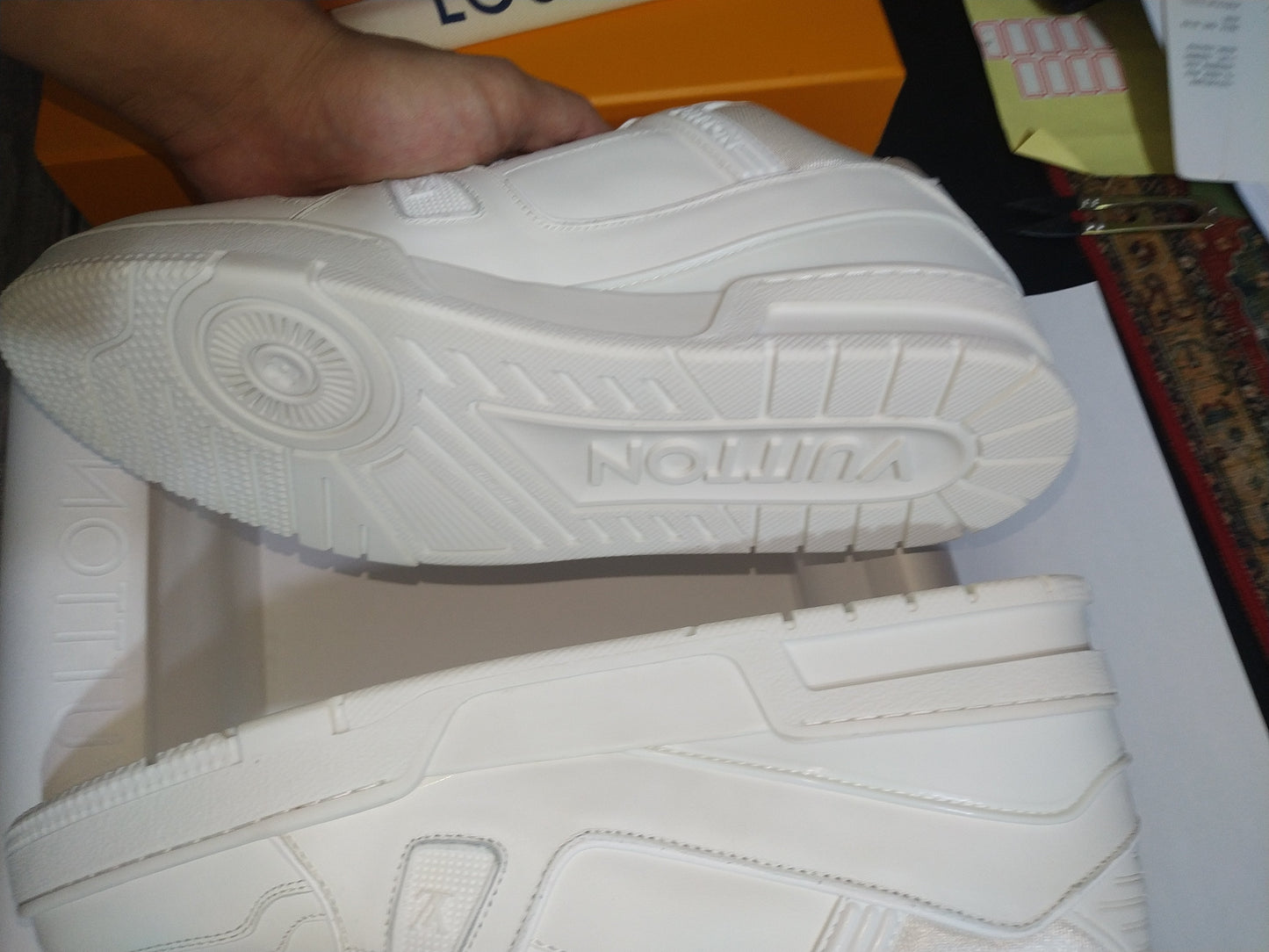 CHUNKY SKATE TRAINER “White”