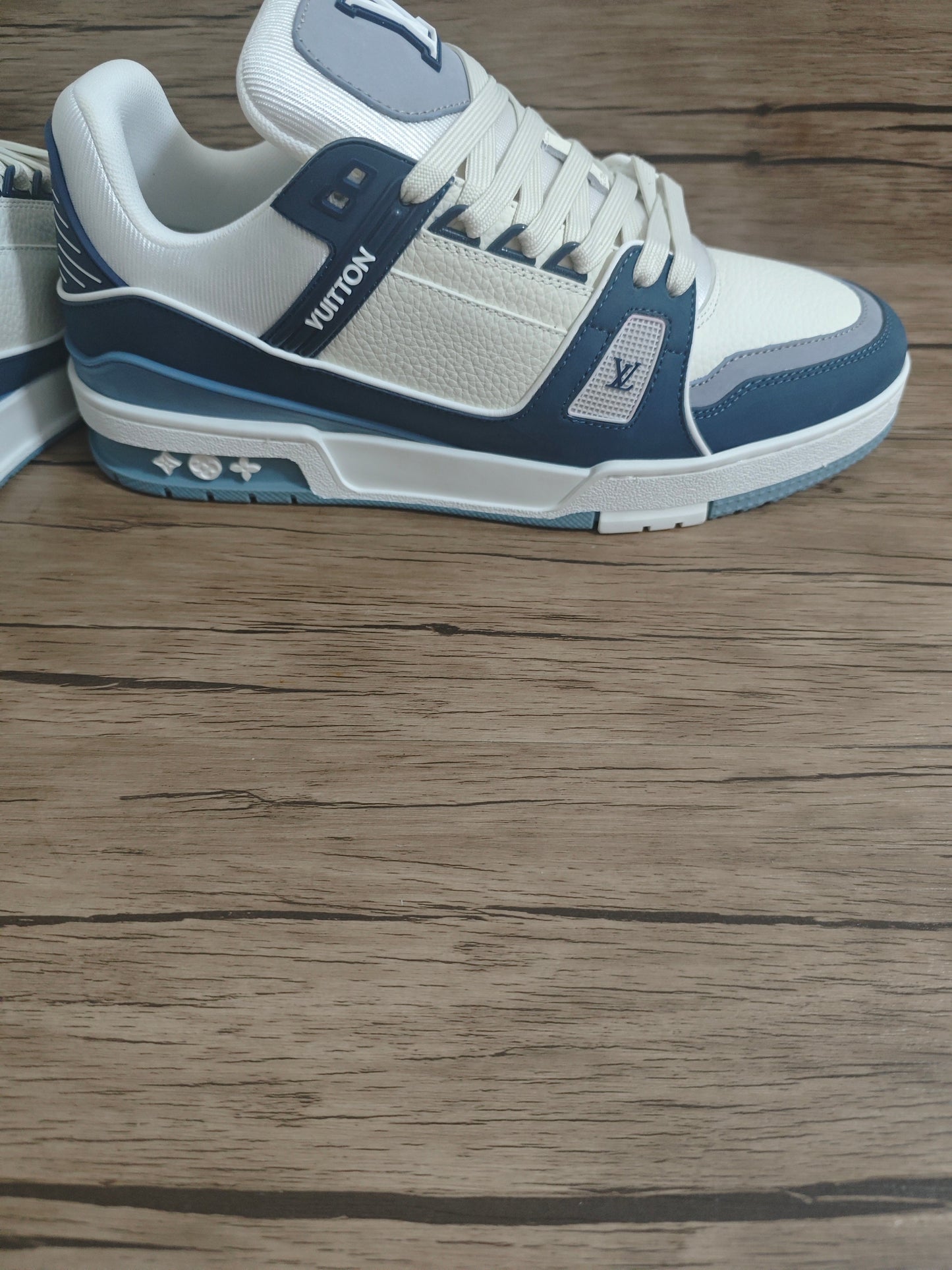 CHUNKY SKATE TRAINER “Blue”