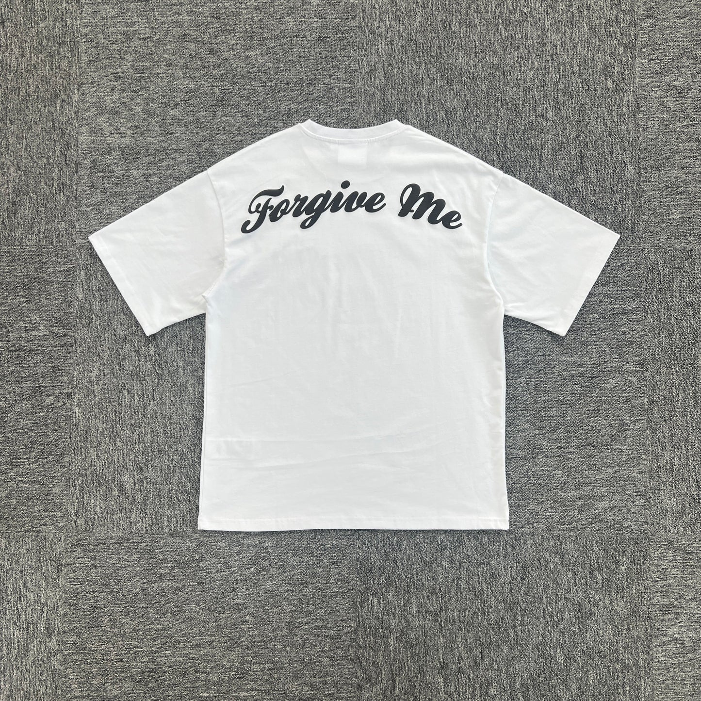 UTILITY GRAPHIC TEE “Forgive Me White”
