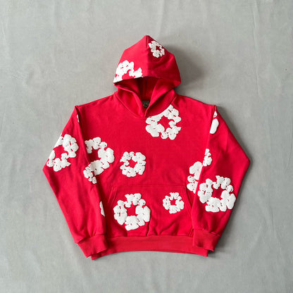 WASHED INDIGO SET “Red”